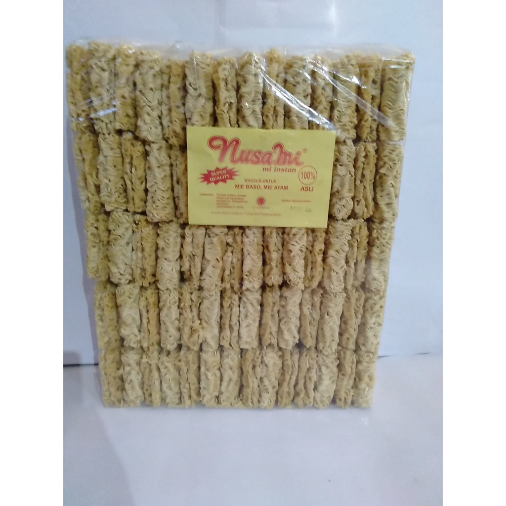 

Mie Instan Merk nusa mie @5kg