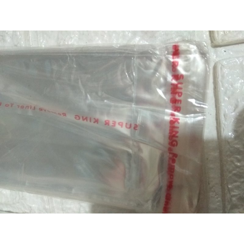 Plastik tanpa lubang buat isi masker 5pcs per pak isi 100