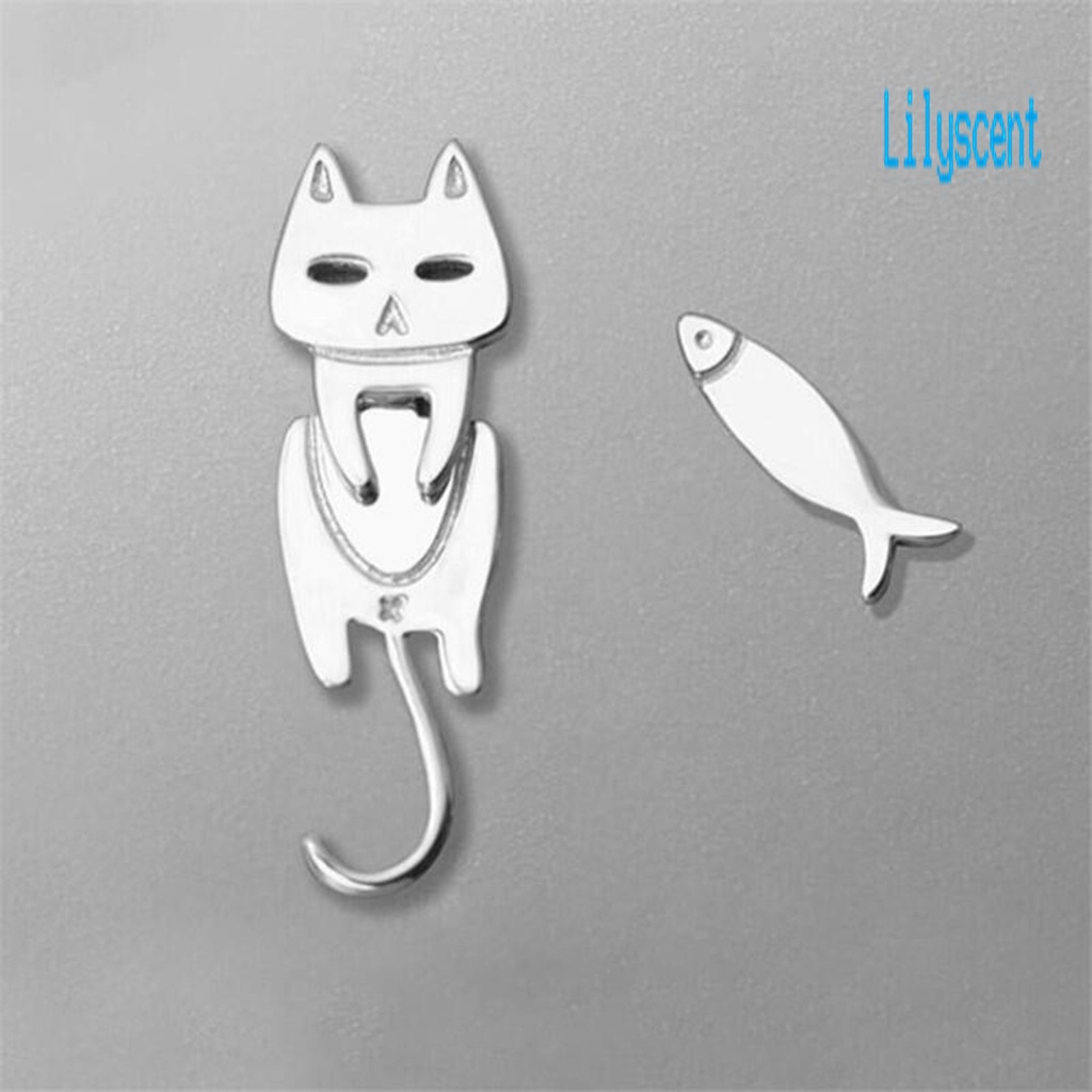 Ls 1 Set Anting Tusuk Asimetris Model Ikan Lucu Ala Korea Untuk Wanita / Hadiah Ulang Tahun