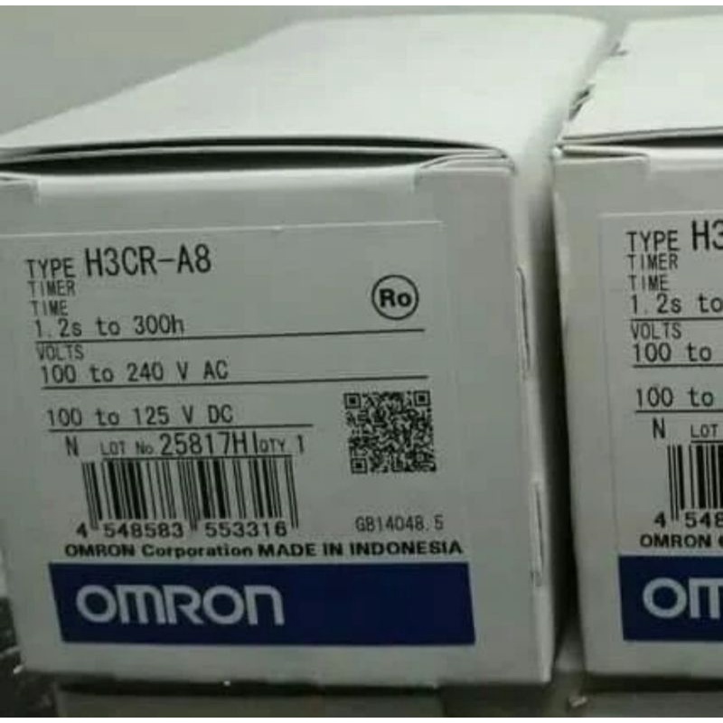 (Original) Timer OMRON H3CR-A8 220VAC