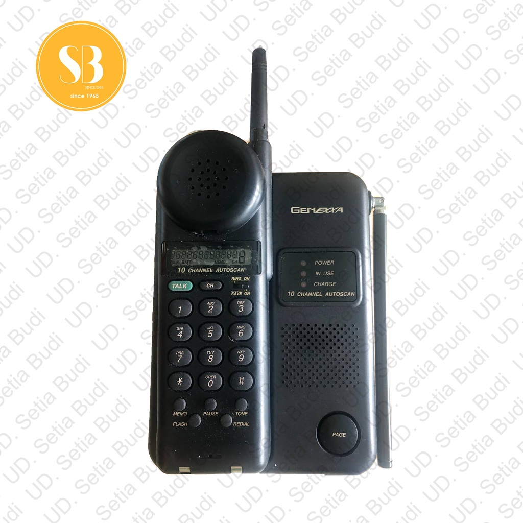 Telepon Cordless / Wireless Genexxa 438847 Baru dan Murah