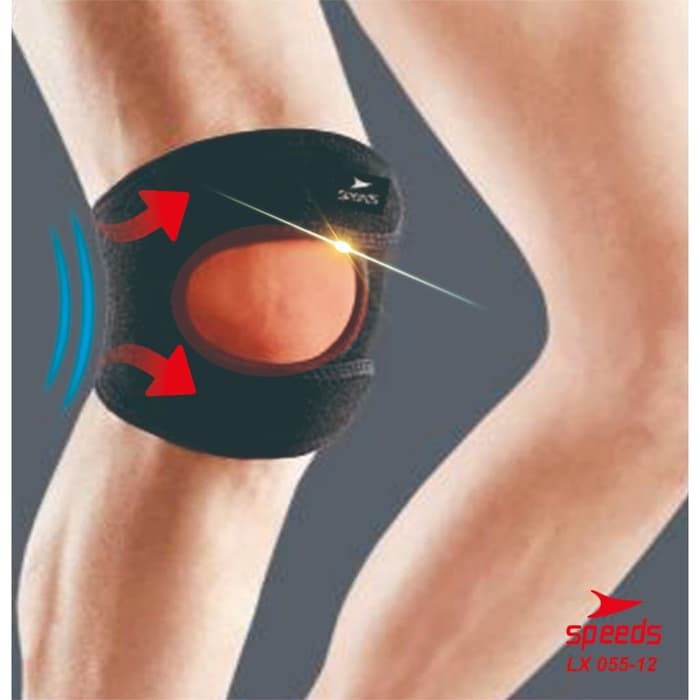 Knee Open Patella support Pelindung Sendi Lutut Olahraga Neoprene
