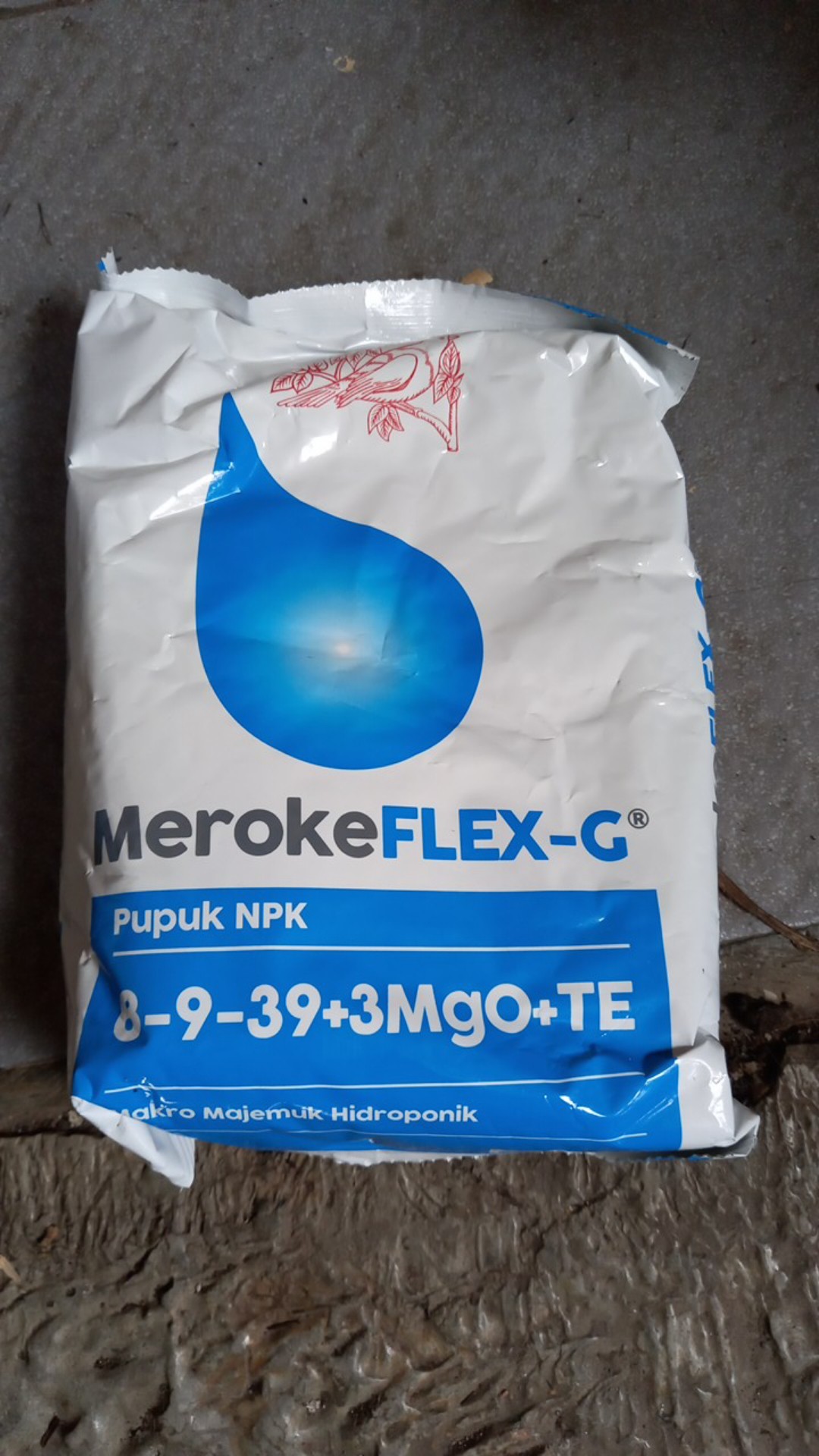 Meroke Flex-g 1 Kg - Nutrisi Makro & Mikro Lengkap Hidroponik Grade