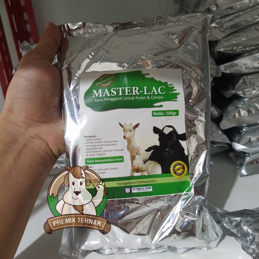 MASTER LAC 1 KG | Susu untuk Cempe Pedet Sapi Kambing Domba