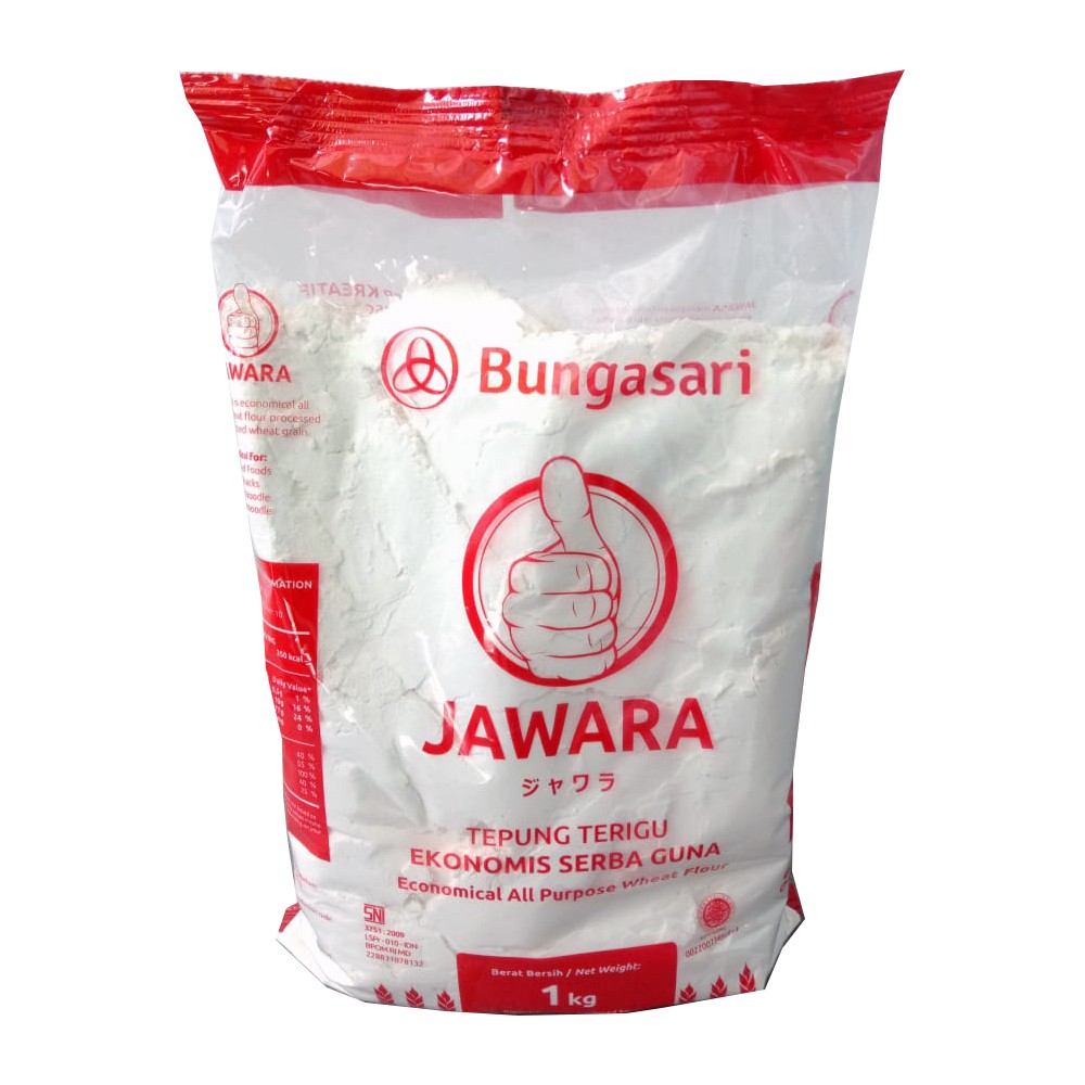 

JAWARA Tepung Terigu untuk Aneka Gorengan dan Jajanan Pasar 10 x 1 KG