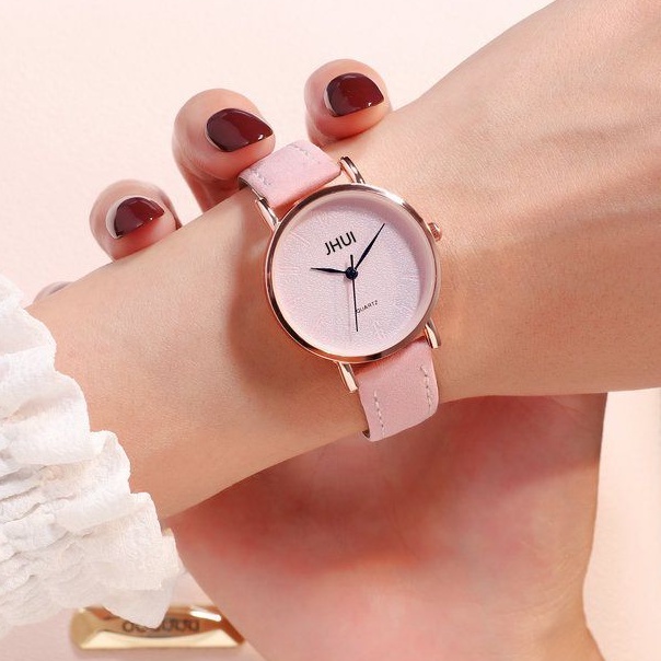 JAM TANGAN ala korea wanita perempuan cewek tali karet kalep jam tangan remaja wanita perempuan cewe