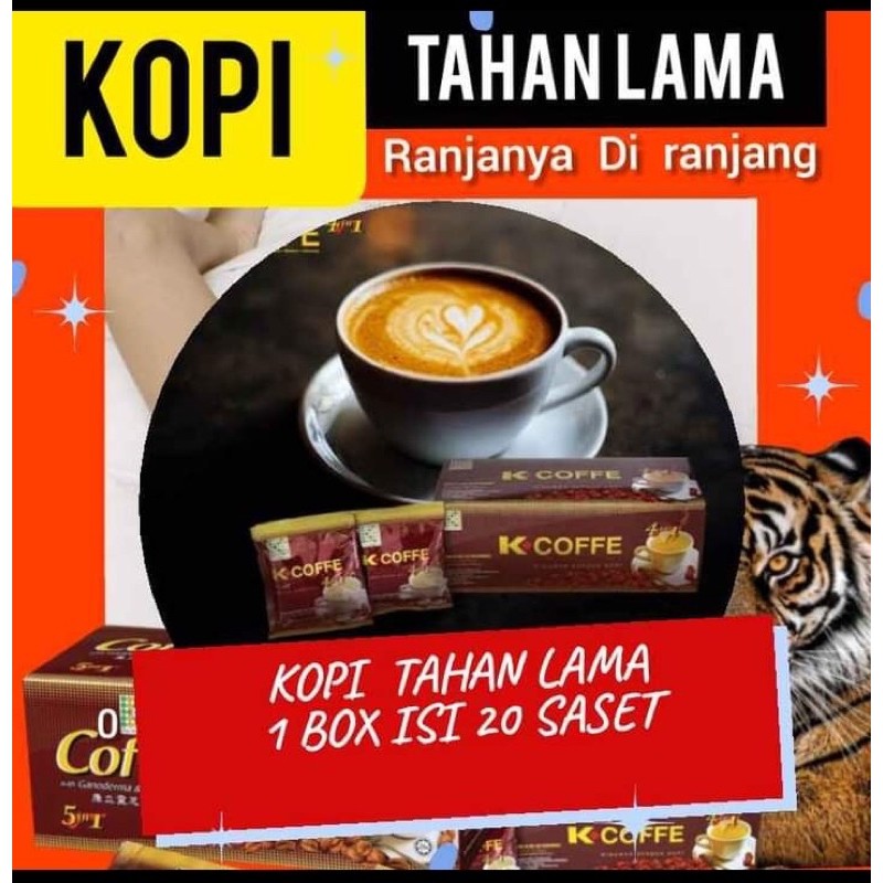 

K Coffee 4 in 1 Ginseng (2 paket gratis ongkir)