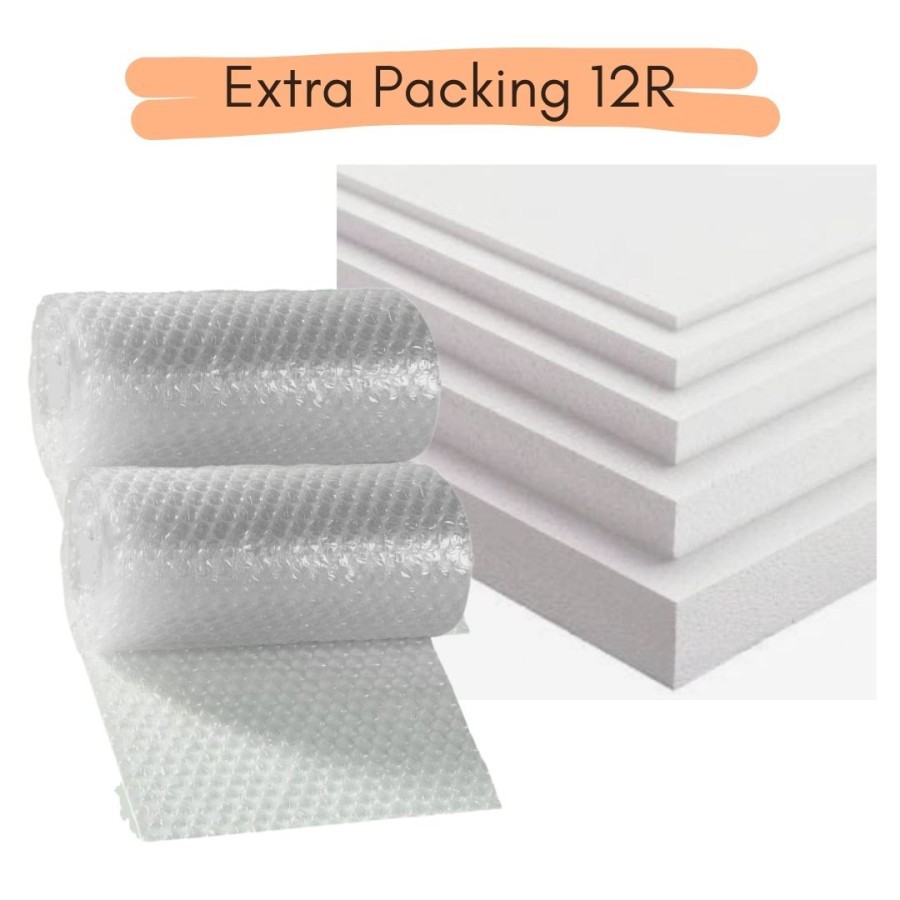 

Extra Packing 12R (Styrofoam atau Bubble)