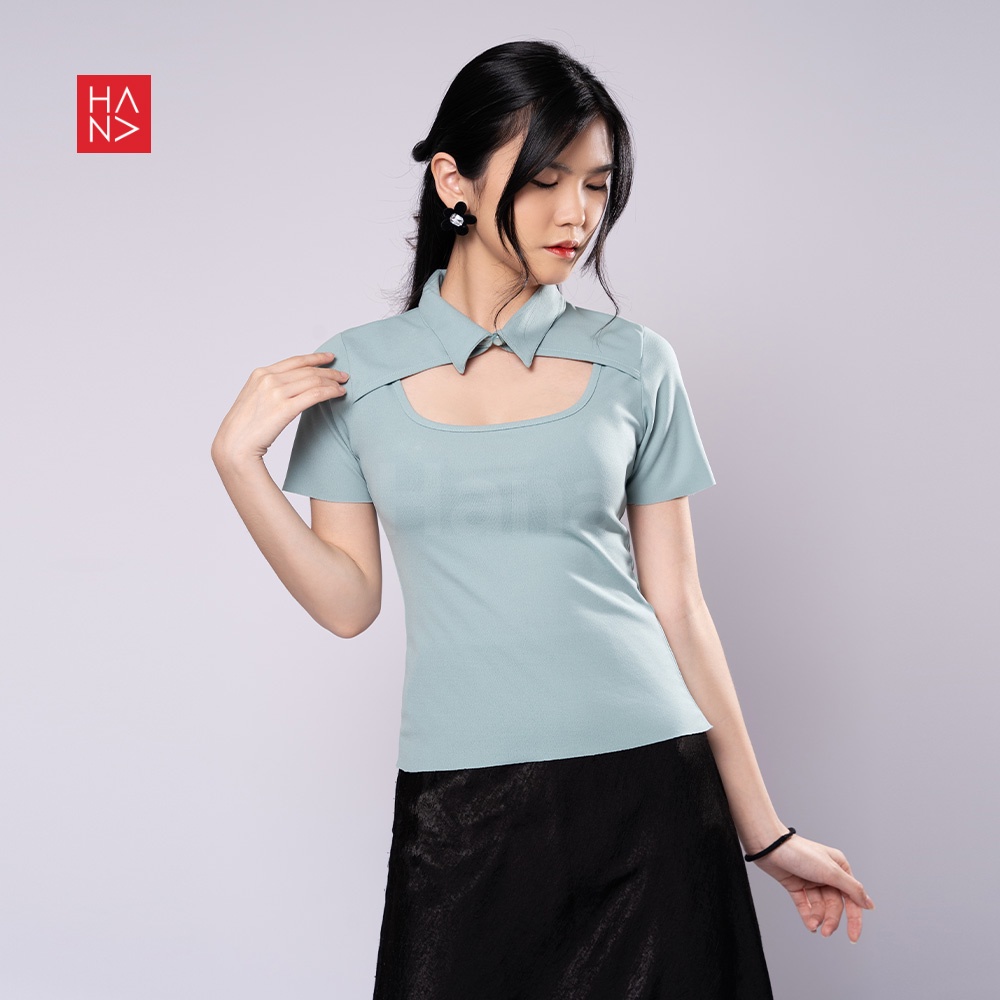 Hanafashion JKT - Bona T-shirt Wanita / Kaos Wanita Gaya Korea - TS421