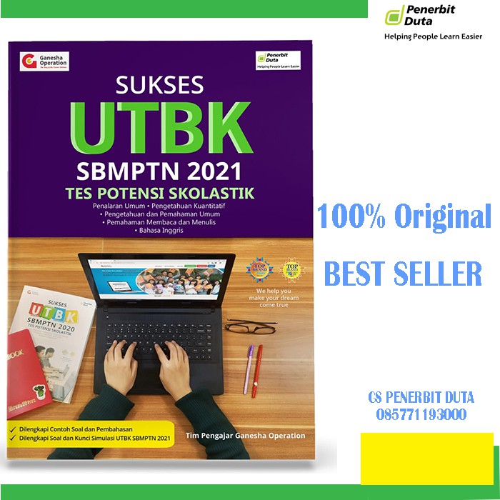 BEST SELLER -- Sukses UTBK Tes Potensi Skolastik (TPS) 2021 Bimbel Ganesha Operation