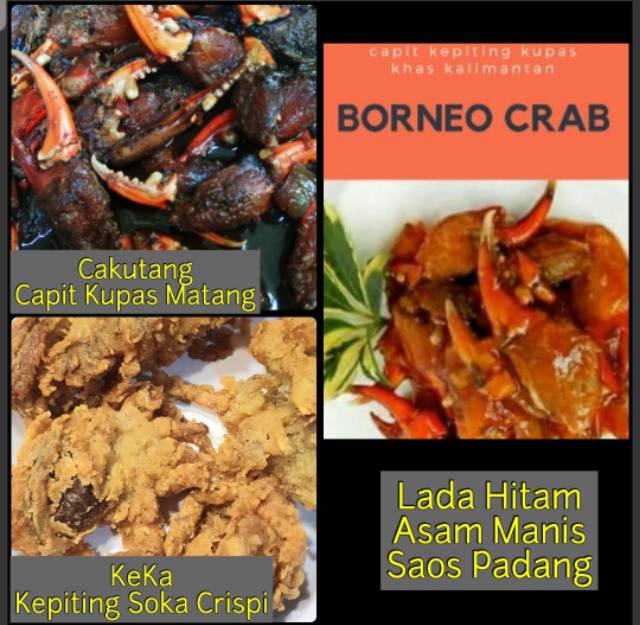 

Siap Santap CAPIT Kepiting KUPAS Matang (Frozen) Kalimantan