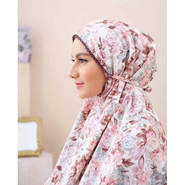 Zlamoda - Mukena Couple Zlassica Pocket Blossom Pink