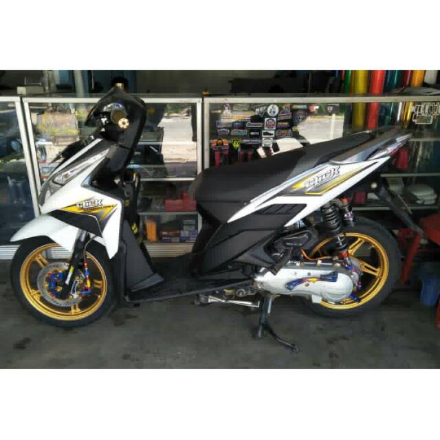 Striping Custom Vario Techno 110 Lama Mothai Thaillok Modifikasi Shopee Indonesia