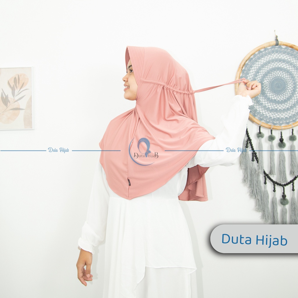 JILBAB INSTAN SERUT JOKOWI SPANDEX PREMIUM UKURAN M