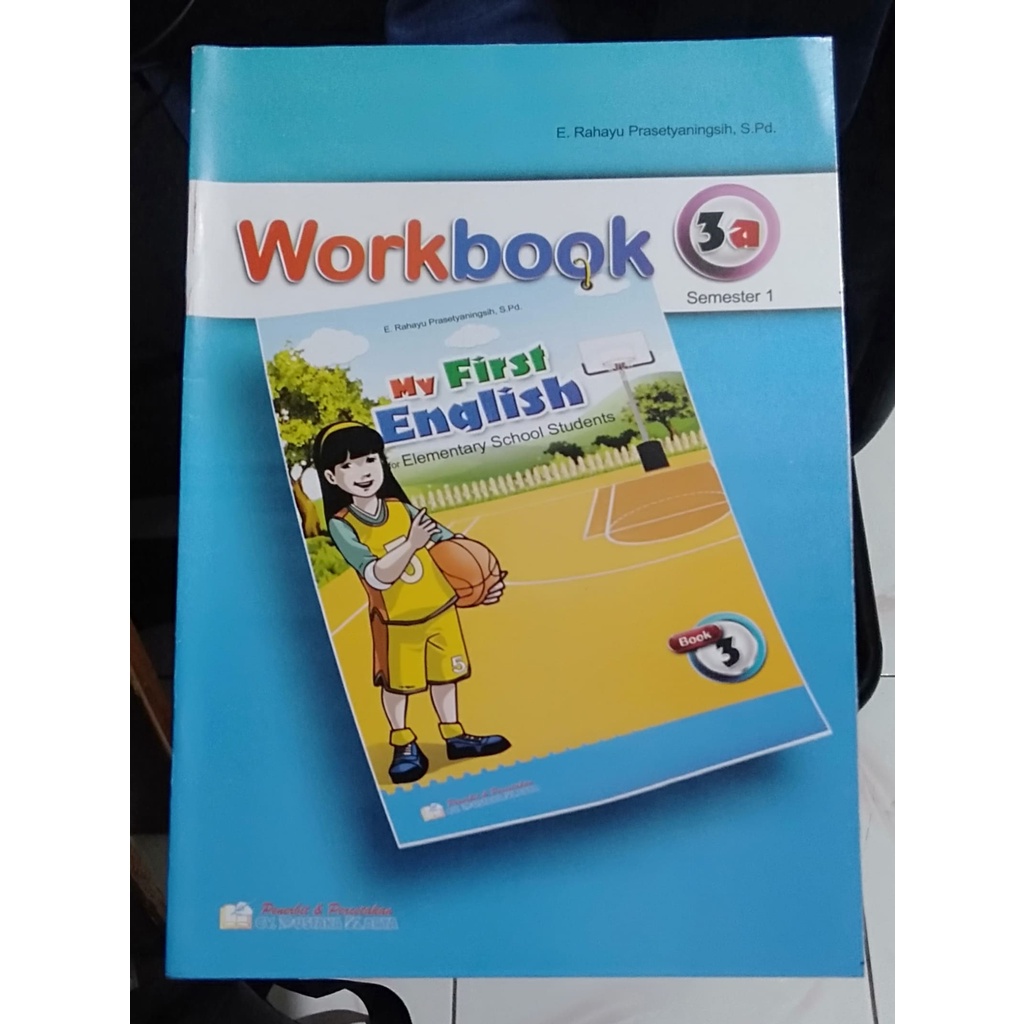 

WorkBook My First English untuk SD/MI kelas 3A K13