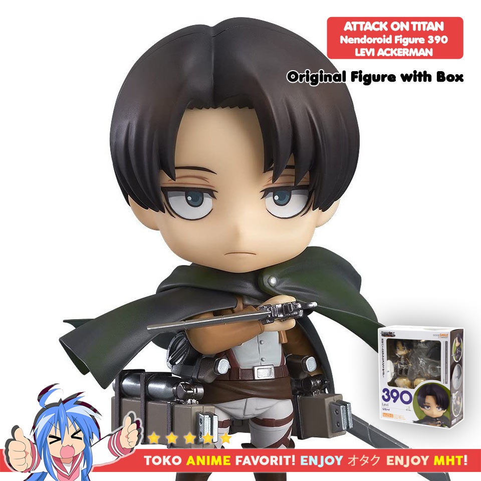 Original Attack On Titan AOT Nendoroid 390 - Levi Ackerman