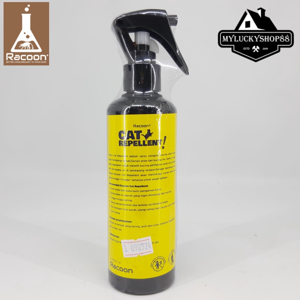 Racoon Cat Repellent Semprotan Cairan Pengusir Kucing Bahan Alami