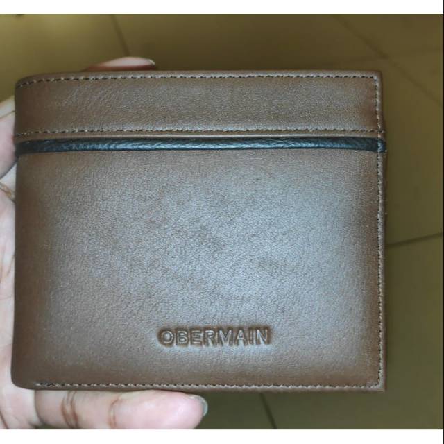 Dompet Pria Obermain Coklat Original SPECIAL PRICE