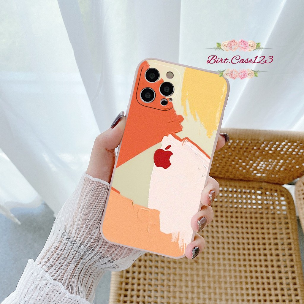 CASE CASING SOFTCASE SILIKON MACARON PELINDUNG KAMERA COLOUR BRUSH OPPO VIVO SAMSUNG XIAOMI REALME IPHONE ALL TYPE BC6016