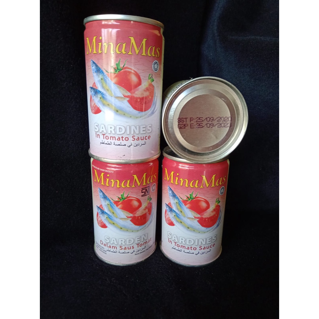 

MinaMas Sarden Saus Tomat 155gr