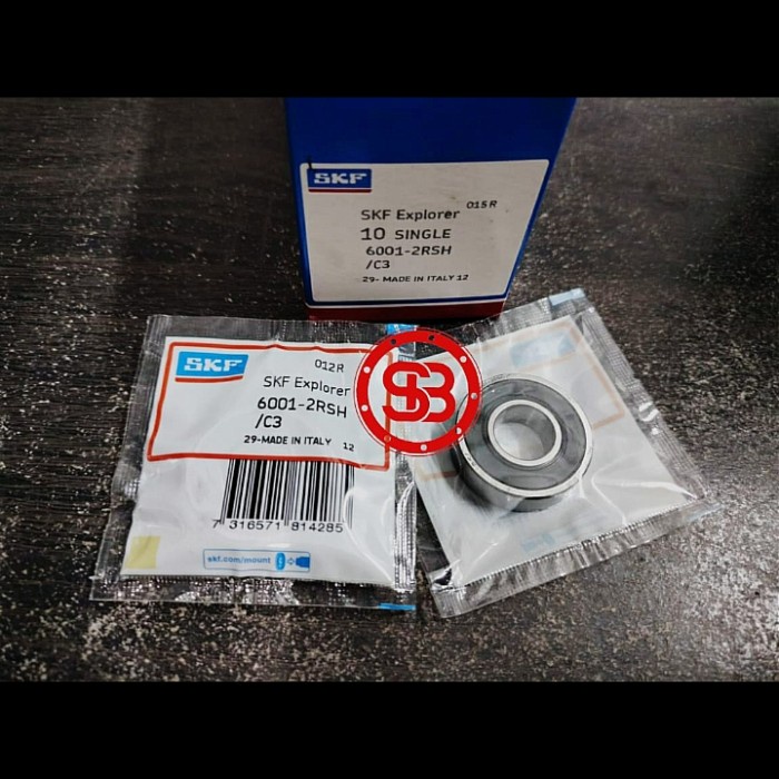 BEARING 6001 2RS / 6001 2RS C3 SKF ORIGINAL