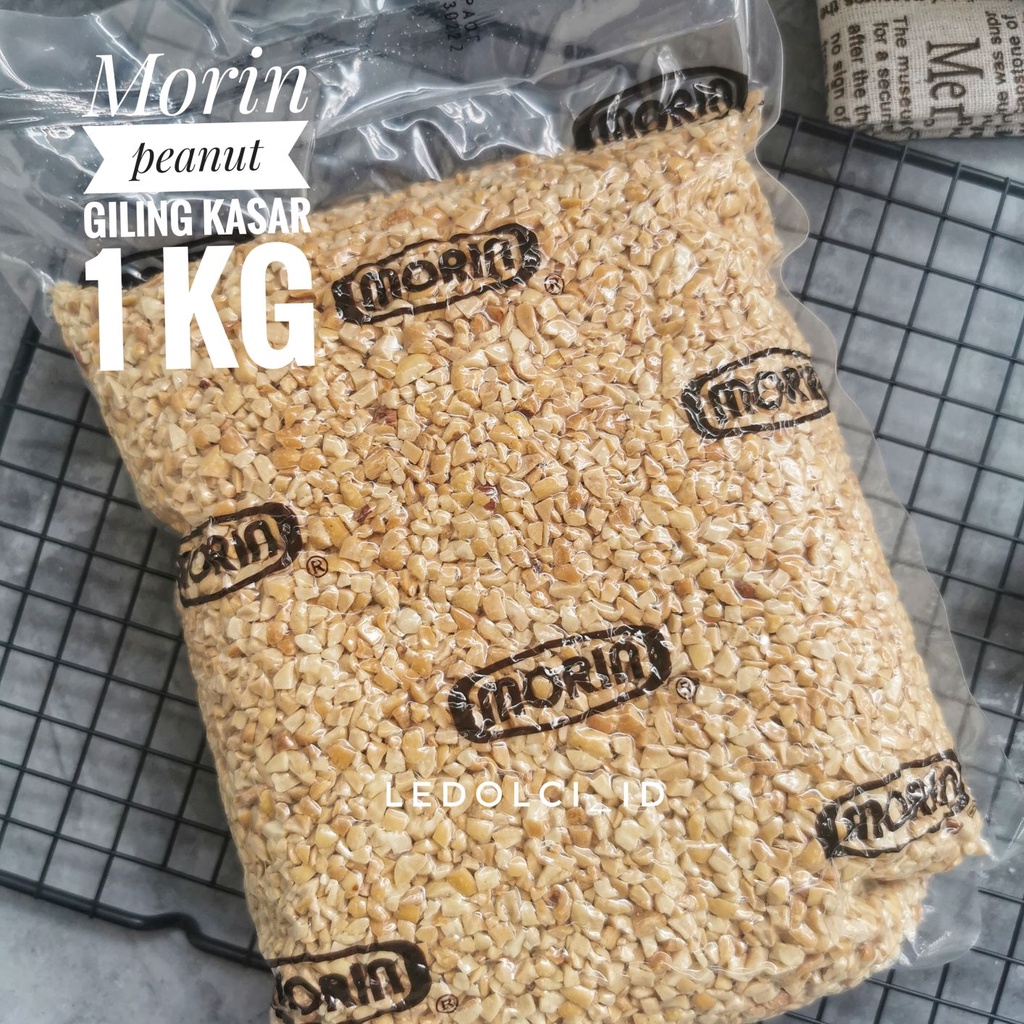 

MORIN KACANG SANGRAI CINCANG KASAR | DICED PEANUT UTK NOUGAT 1 KG