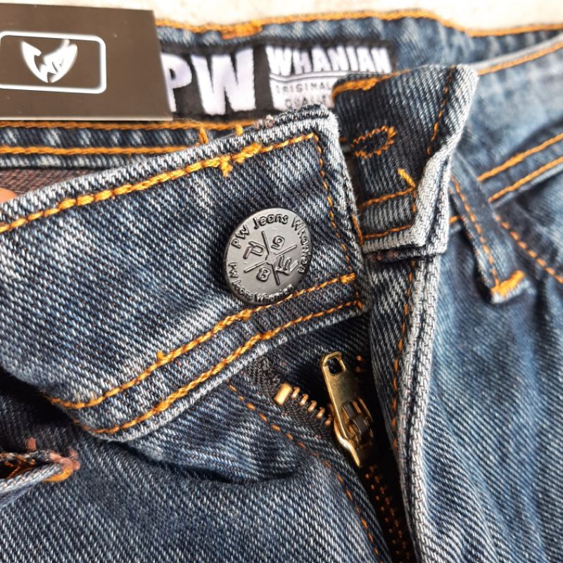 Celana jeans pendek pria jeans hitam street jeans cmjee