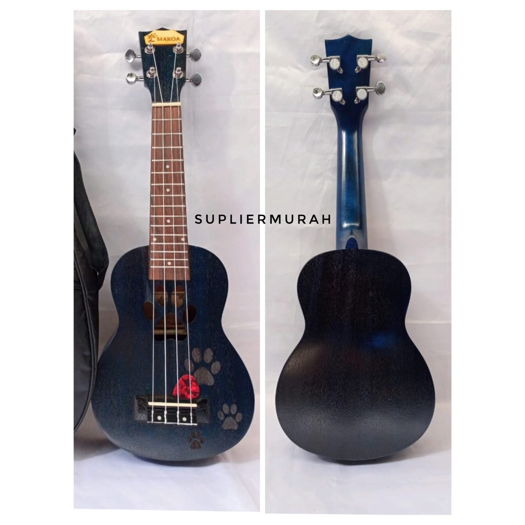 ukulele makoa soprano sopran 21&quot; original kualitas import