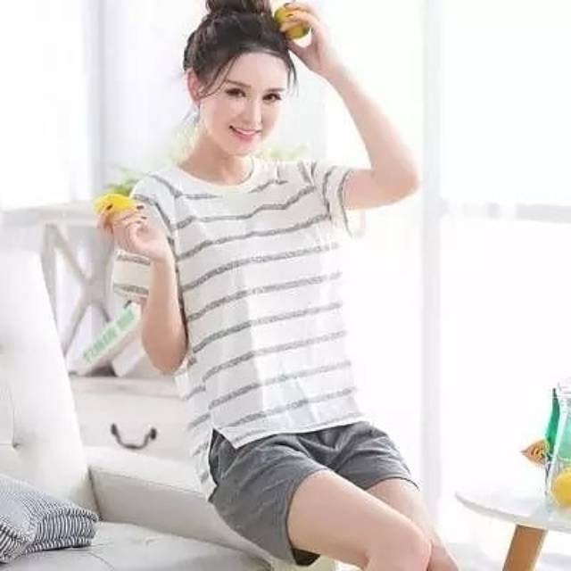 HP OBLONG LENGAN PENDEK  CELANA PENDEK  BAHAN KAOS  IMPORT  