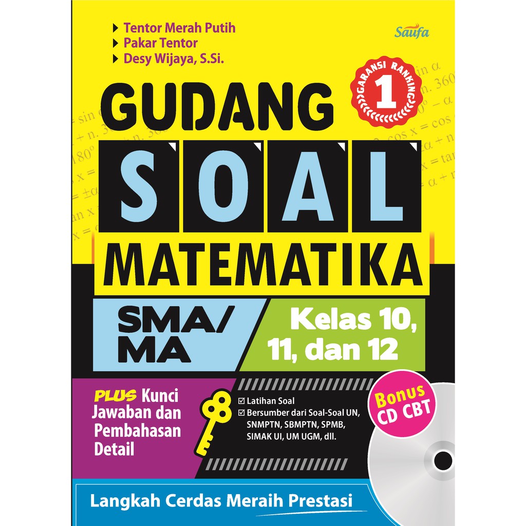 

Buku Gudang Soal Matematika SMA/MA - Saufa