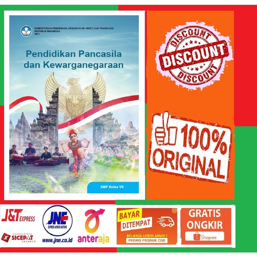 Buku Kurikulum Merdeka SMP/MTS - PPKN SMP Kelas 7 Kurikulum Merdeka Kemendikbud