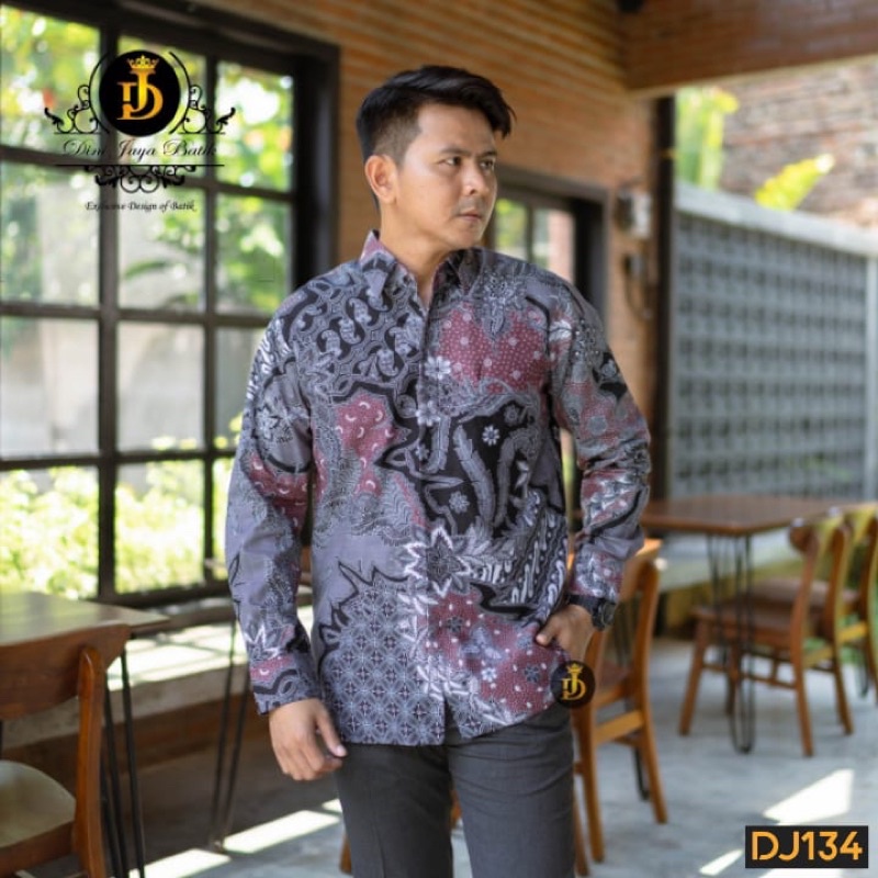 KEMEJA BATIK PRIA PREMIUM LAPIS FURING HALUS KEMEJA KANTORAN BATIK PEKALONGAN