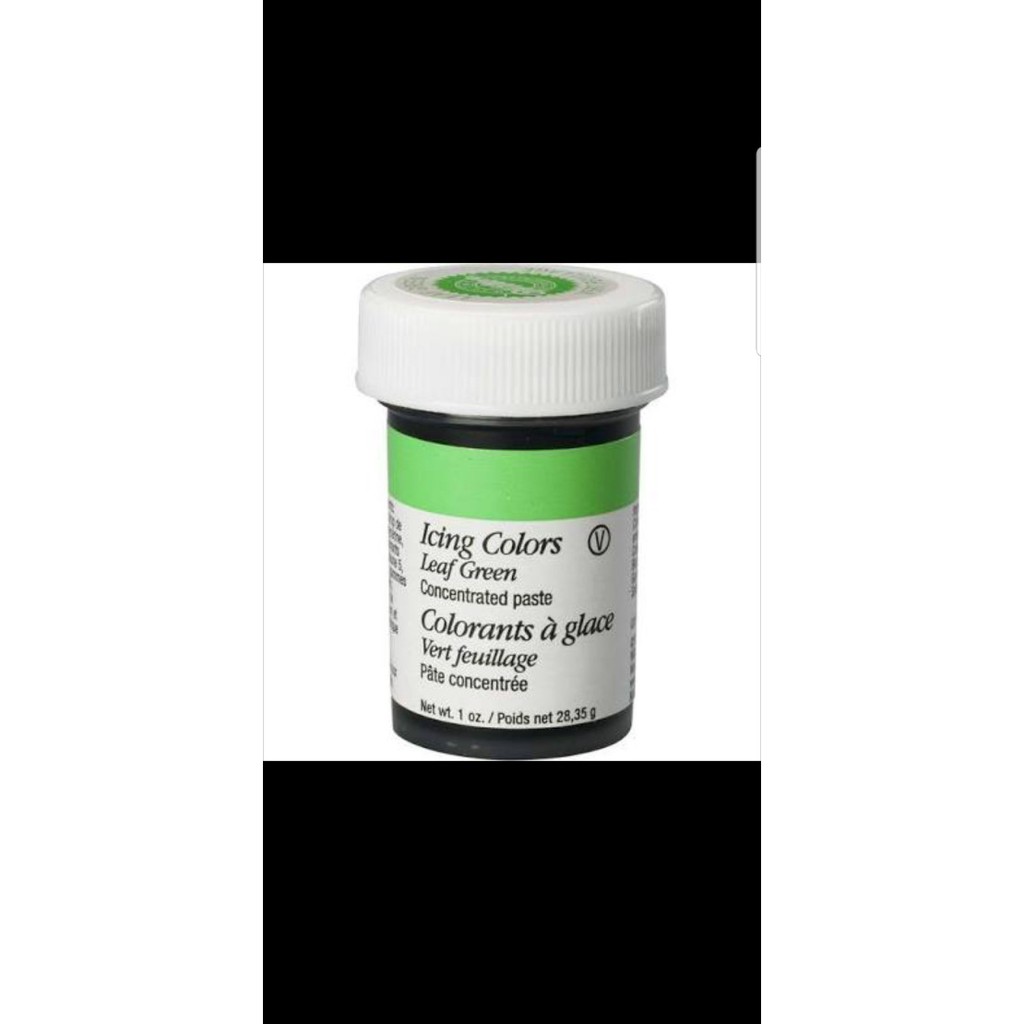 

Wilton color Leaf green 1oz pewarna makanan icing gel paste hijau daun hijau muda