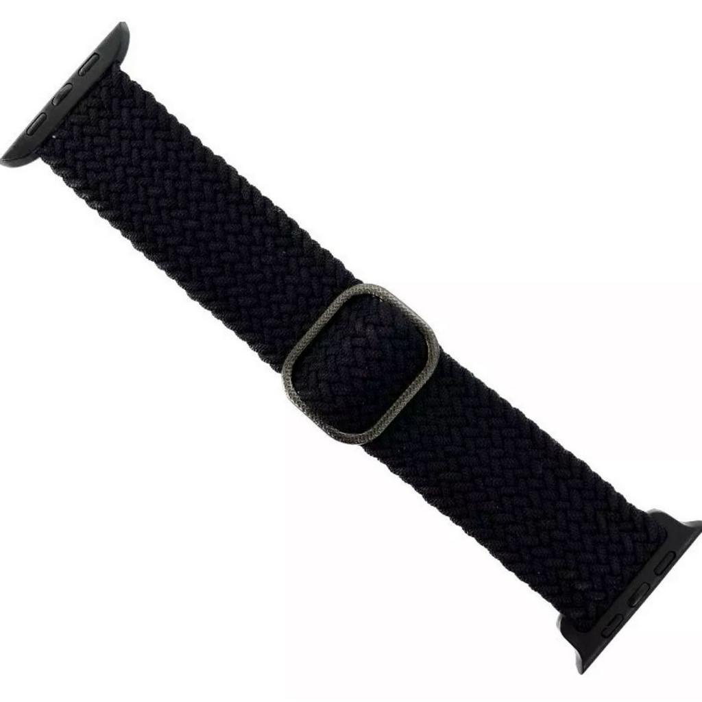 (BW) Strap Smartwatch Nilon T500 T55 IWO Tali Jam Pengganti 38/40/41mm 42/44/45mm Nilon