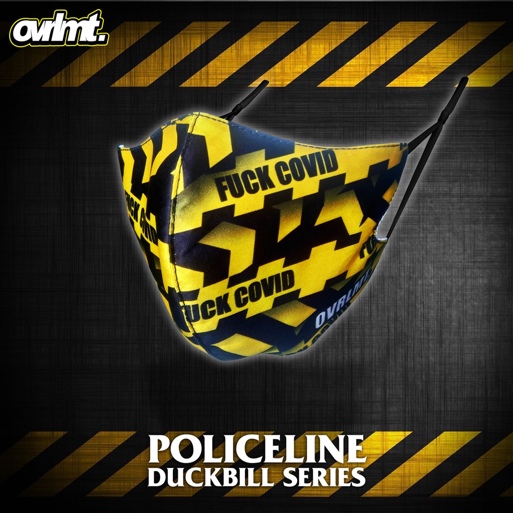 Masker duckbill Overlimit Police Line