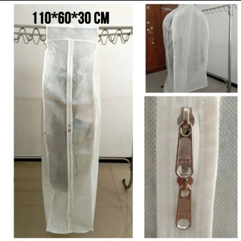 Cover Pelindung Baju Pakaian Anti Debu Penutup Pakaian Baju Jas