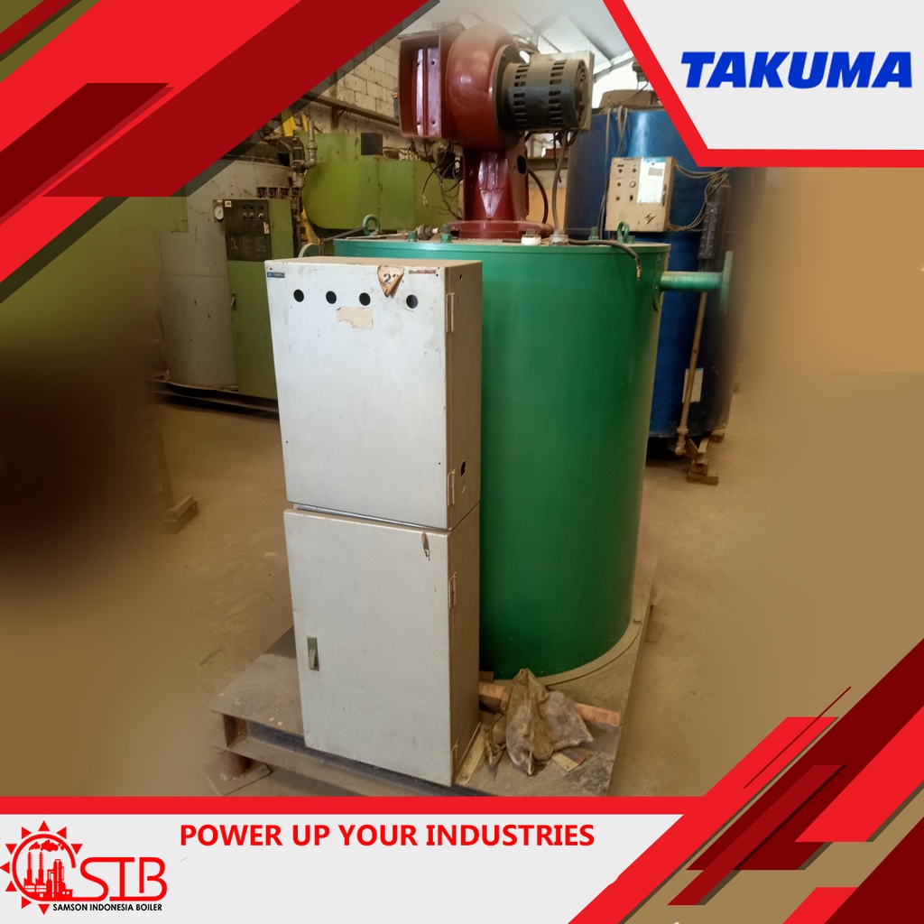 Thermal Oil boiler bekas - Takumax - 250000 kcal/hr