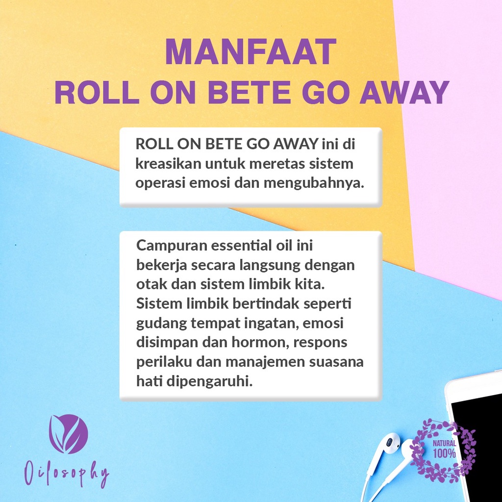 ROLL ON MOOD BOOSTER | ROLL ON ESSENTIAL OIL | PENGHILANG BETE