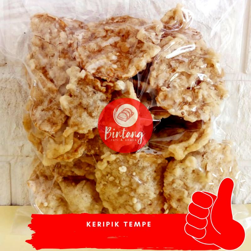 Jual Keripik Tempe 500 Gr Shopee Indonesia 4768