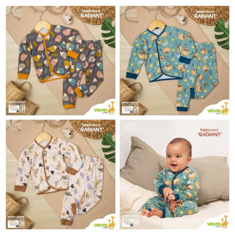 Paket HEMAT Hampers Baby VELVET JUNIOR NEW BORN ZWITSAL Kado Lahiran Hampers Bayi Perempuan Laki Laki Termurah-VELVET&ZWITSALMINI