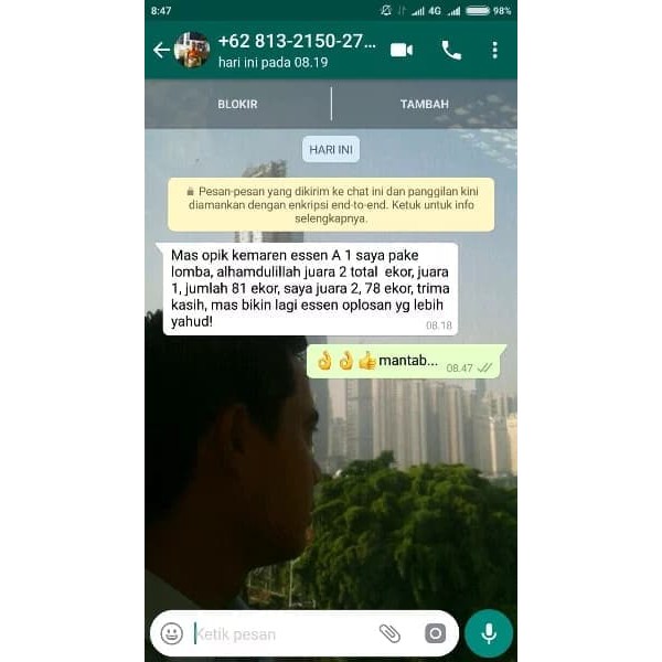 Dijual  Essen A1 essen ikan mas babon ikan rame