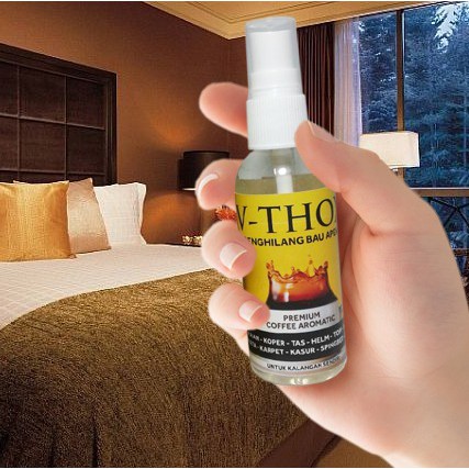 V-Thox PENGHILANG BAU APEK PLUS PARFUM AROMA KOPI 55ml