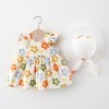 6-36bln DRESS+TOPI ANAK [KUALITAS IMPOR] GAUN BAYI PESTA ANAK BAYI PEREMPUAN O+Topi E3