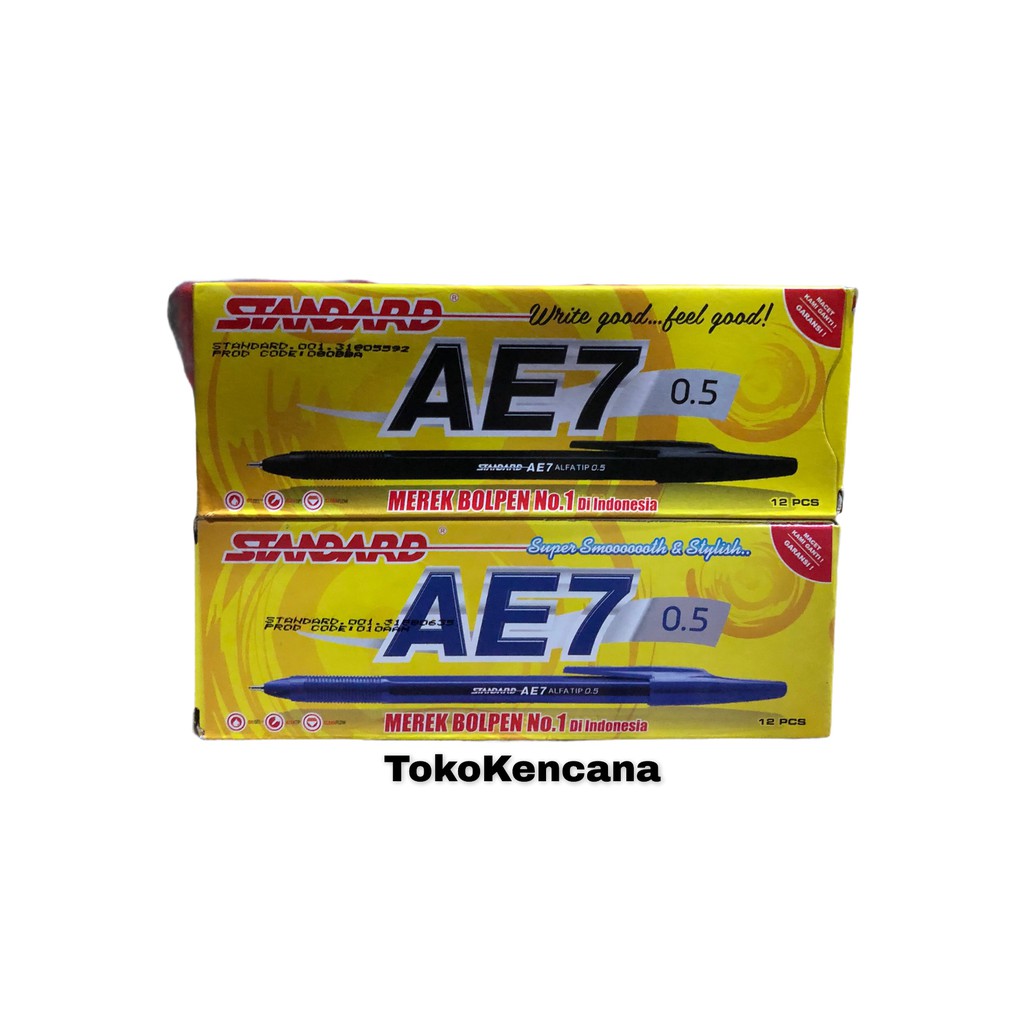

Pulpen Standard AE7 0.5mm (12pcs)