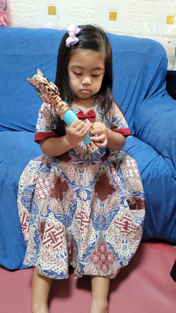 Dress Anak Aksa Batik Claressa Mahatma
