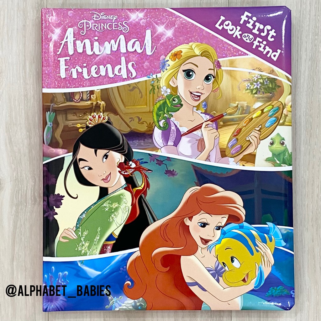 First Look and Find Disney Princess Animal Friends