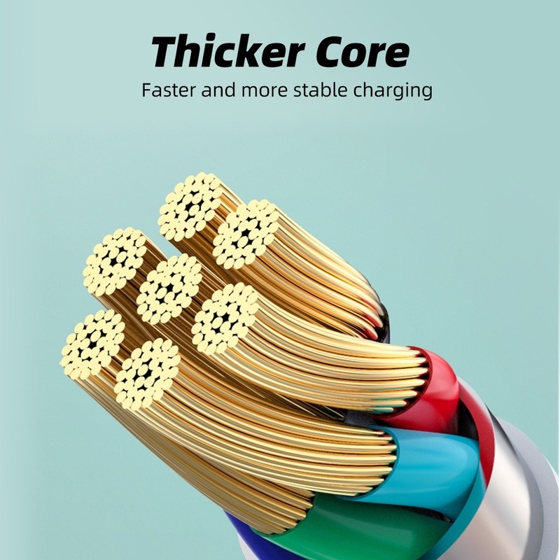 7a 100W Kabel Data / Fast Charging USB Tipe C Untuk Smartphone Android