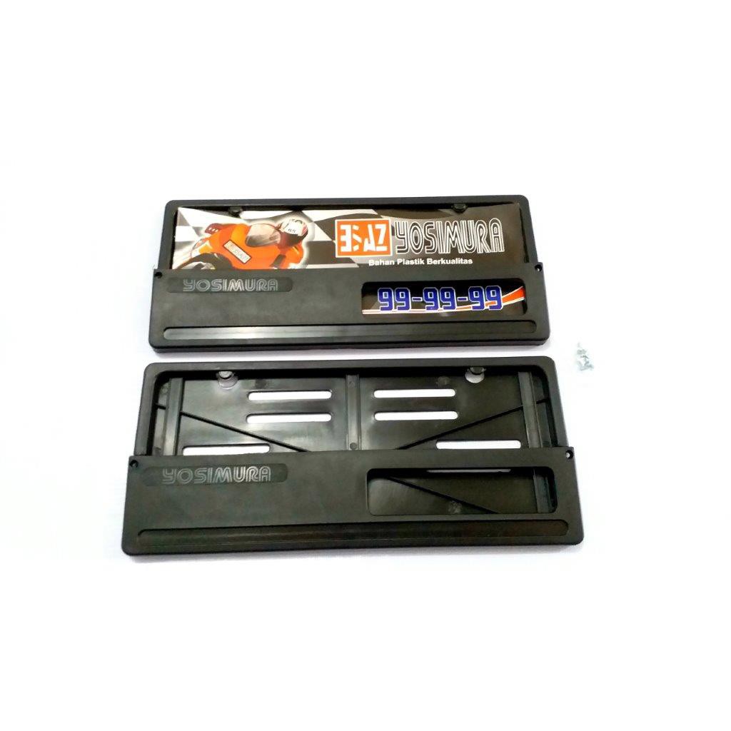 COVER PLAT NOMOR MOTOR - FRAME PLAT NOMOR MOTOR