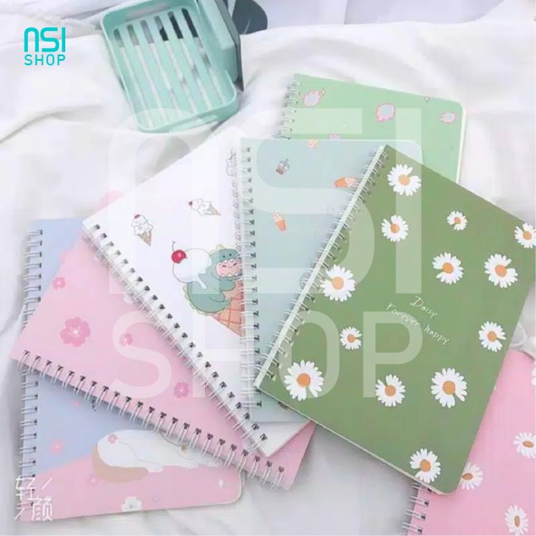 

Notebook Custom Spiral MURAH Ukuran A5 - Custom Cover