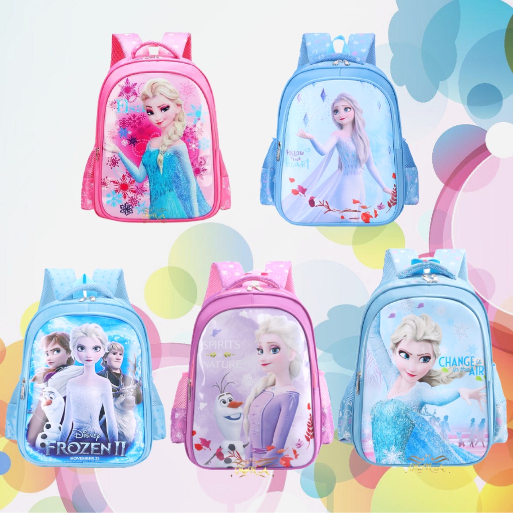 [MONA] Tas Ransel Sekolah Anak SD / TK / PG Backpack karakter Cewek Girls Putri Cantik EKSKLUSIF (IMPORT PREMIUM) -M0168